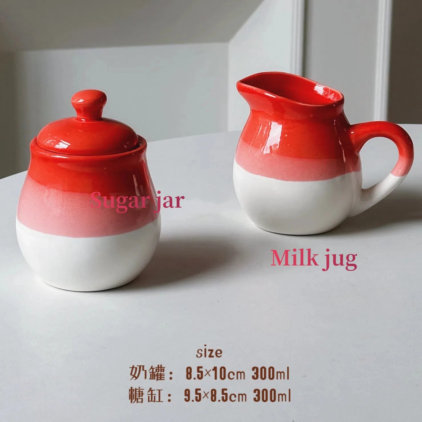 New Vintage Ceramic Creamer with Handle Cream Jug Gravy Boat Coffee Milk Pitcher Dipping Sauce Jug Milk Pourer Syrup Dispenser