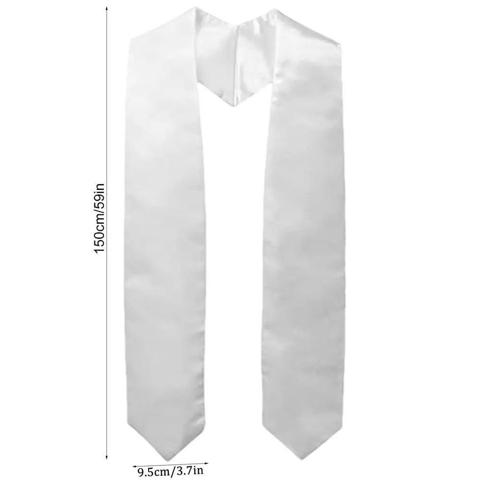 Graduation Stole Class of 2024 Adult Graduation Stole Sash Stoles Unisex Graduation Honor Stole With Trim for College Women