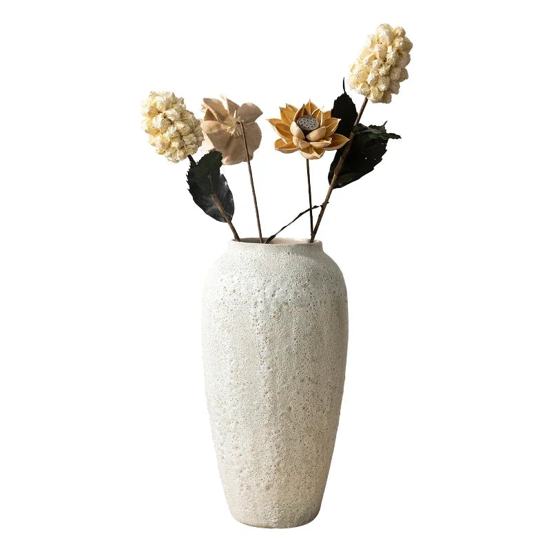 Ceramic Vase Chinese Style Quiet Wind Home Decor Decoration Flower Arrangement Pottery Pot