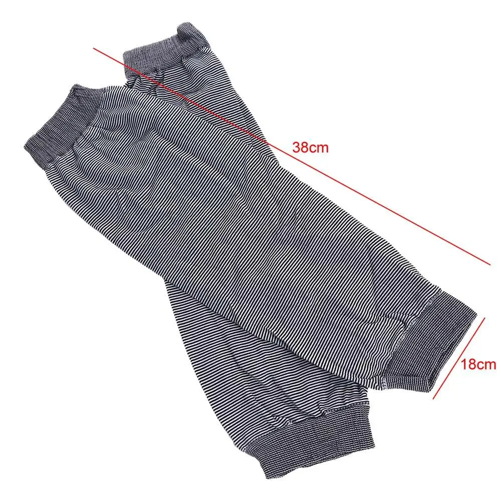 Hiking Work For Women Riding Long Sleeves Driving Running For Men Arm Warmer Cooling Sleeves Striped Arm Sleeves Arm Cover