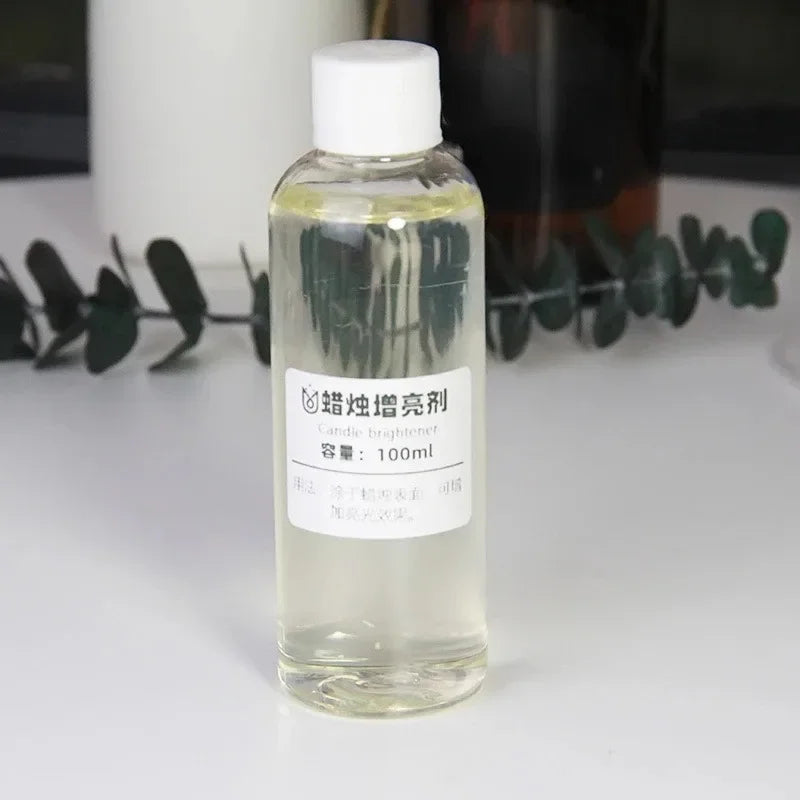 NEW Reusable Mirror Light Oil Candle Surface Non-flame Retardant Brightener DIY Aromatherapy Candle Gloss Treatment Raw Material