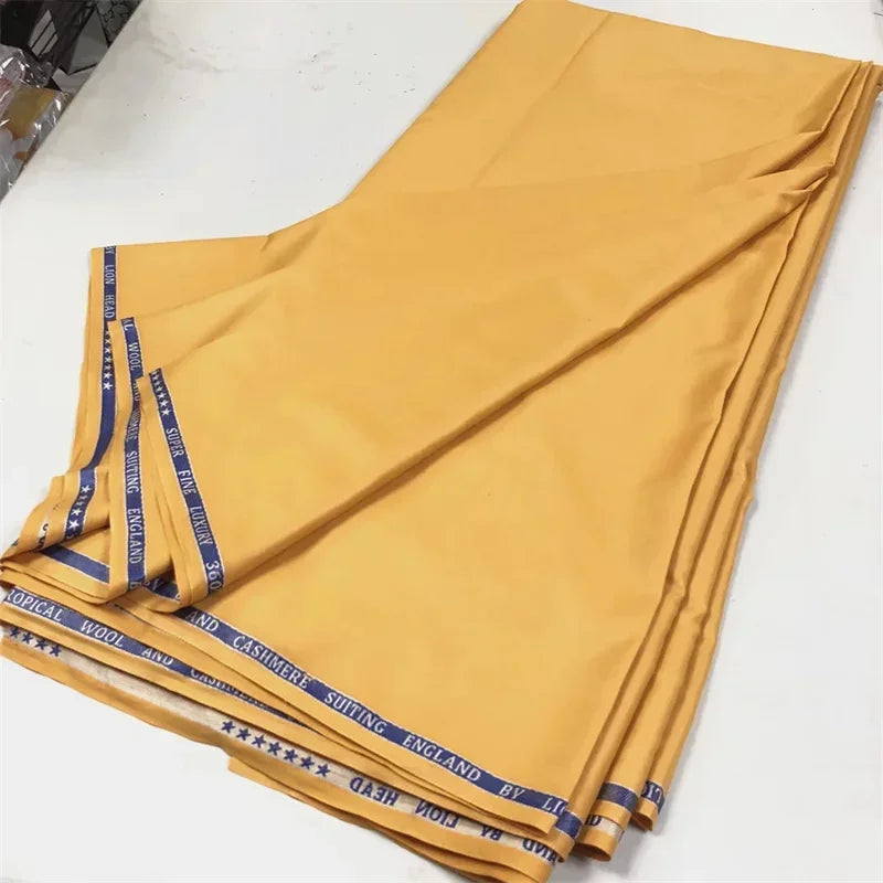 5 Yards TR Material Cashmere Cloth African Soft TR Men Fabric with High Quality Men Material for Man Garment TX120602