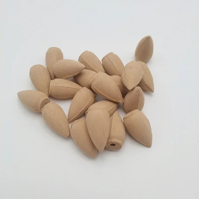 Natural Waterfall Incense Cones Reflux Tower Incense for Burner Smoke Backflow Cone Fragrance Jasmine Lavender Aromatherapy