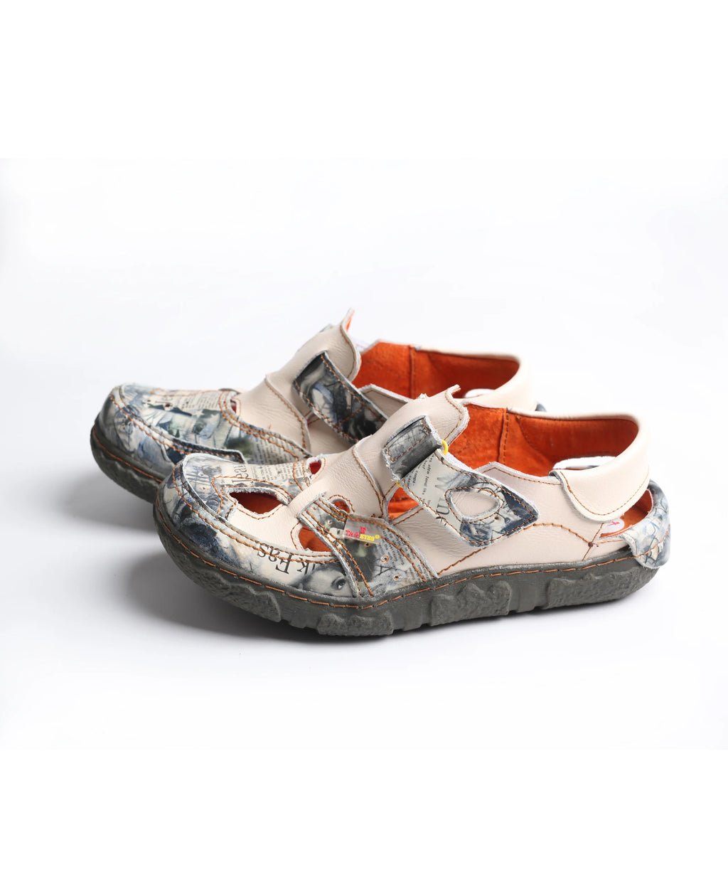 TMA EYES Summer Women's Daily Casual Leather Sandals