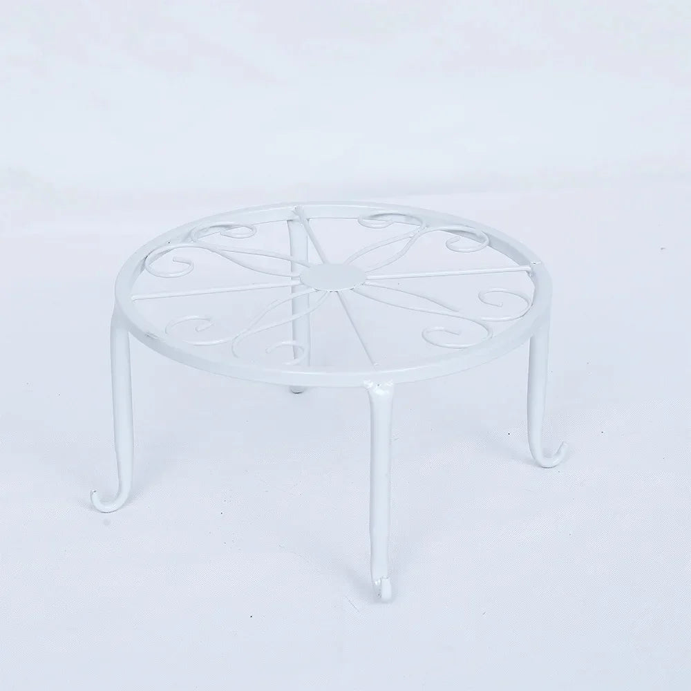 Iron Flower Pot Holder Metal Plant Holder Garden Plant Holder Balcony Home Decoration Holder