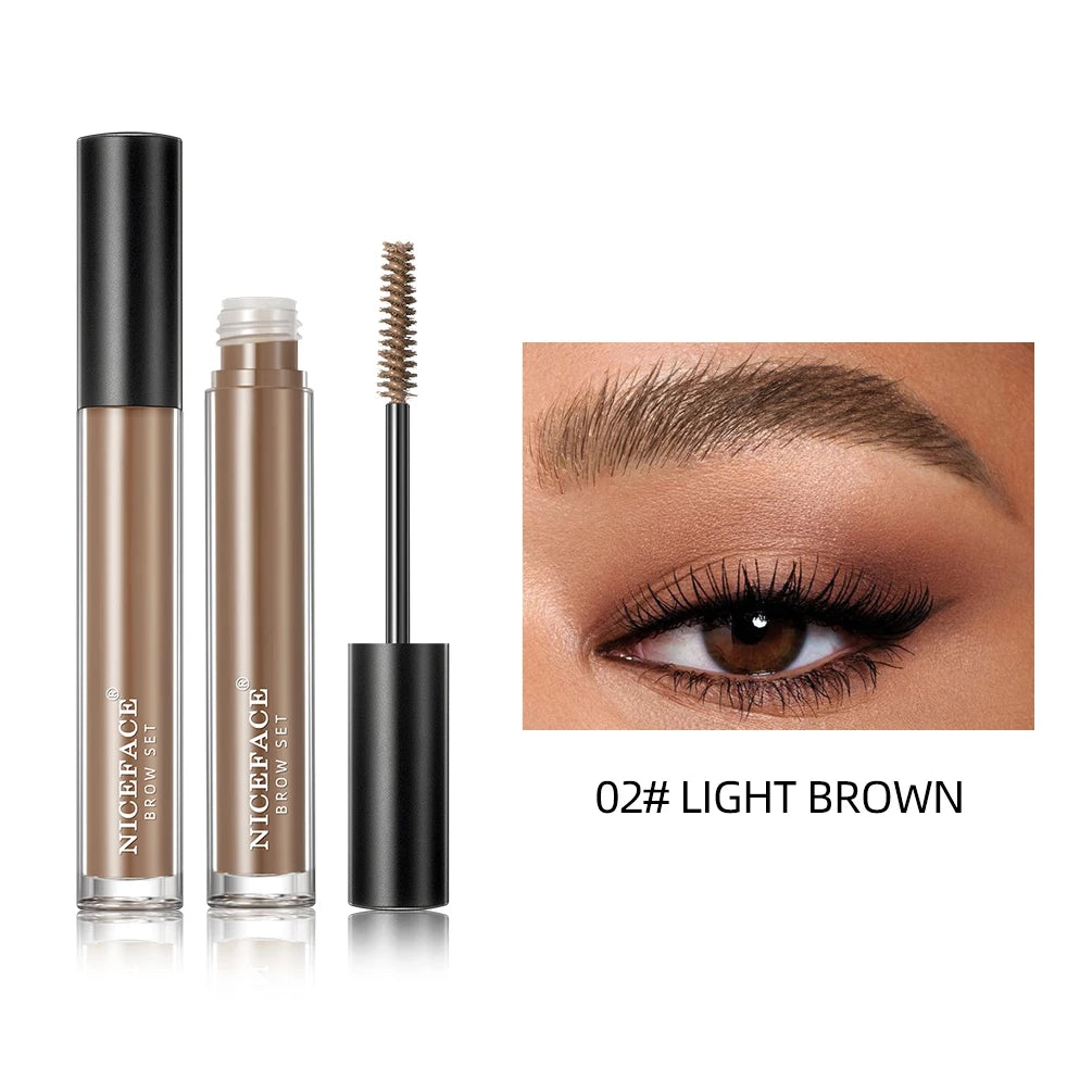 Brown Transparent Eyebrow Gel Wax Brow Soap 4 Color Tint Eyebrow Enhancer Natural Makeup Soap Brow Sculpt Lift Make-up for Women