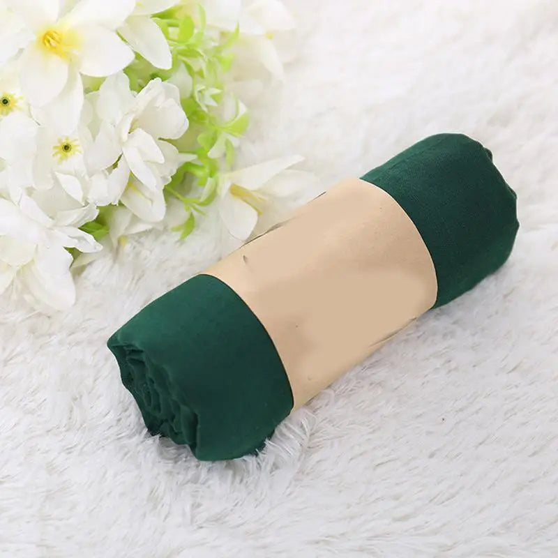 Fashion Soft Cotton Linen Scarf Shawl Women Muslim Hijab Scarf Long Headscarf  Wrap Scarves Elegant Headwear Beach Stoles Scarf