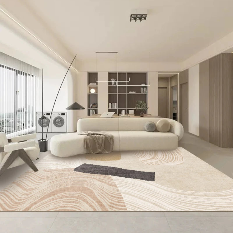 Large Area Carpets for Living Room Modern Style Bedroom Decor Plush Carpet Home Fluffy Soft Rug Thick Washable Bedside Floor Mat