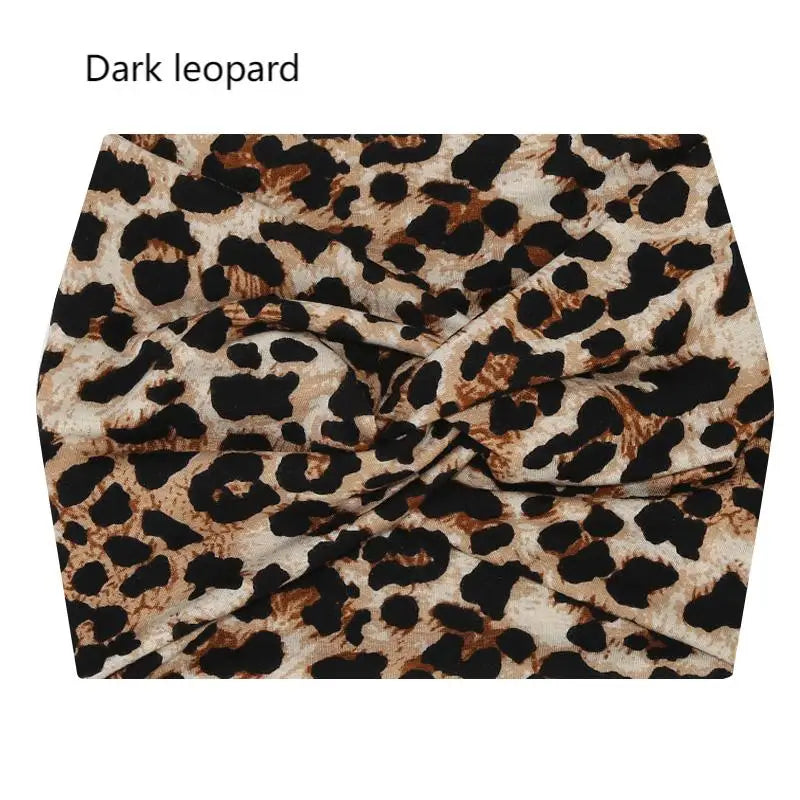 Wide Elastic Headband Hairband Pilates Yoga fitness Running Cycling Sweatband Turban Makeup Hair Hoop Makeup Headwrap for Women