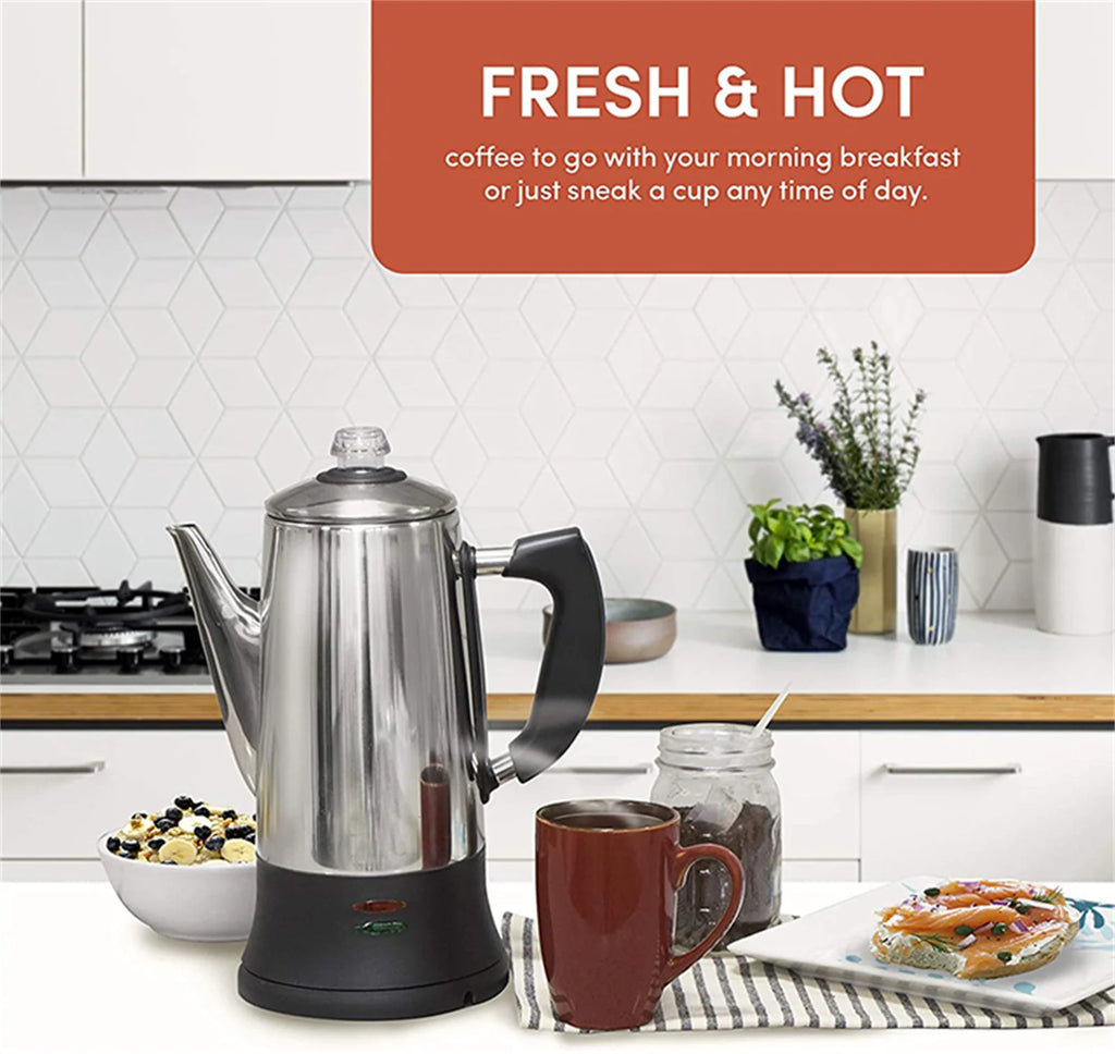 Coffee Pots Electric Stainless Steel 110V/220V Stainless Steel, Quick Brew, Accessories Office Home  Kettle