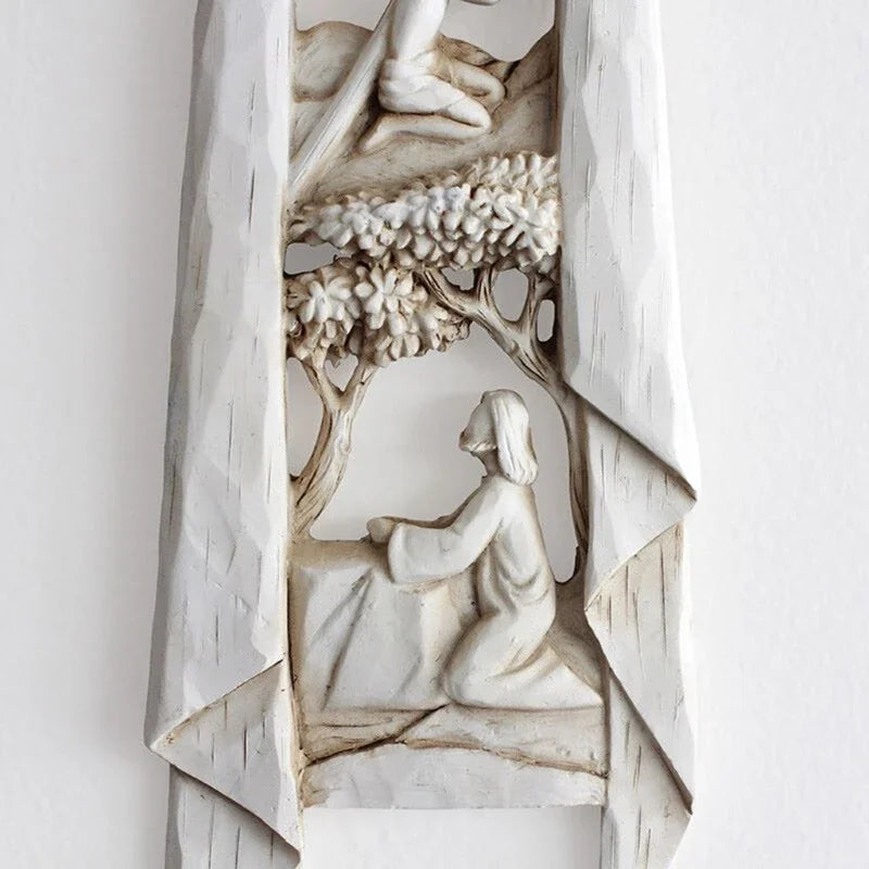 Resurrected Christ's Last Supper Wall Cross First Eucharist Baptism Christian Gift Religious Hanging Decoration Accessories