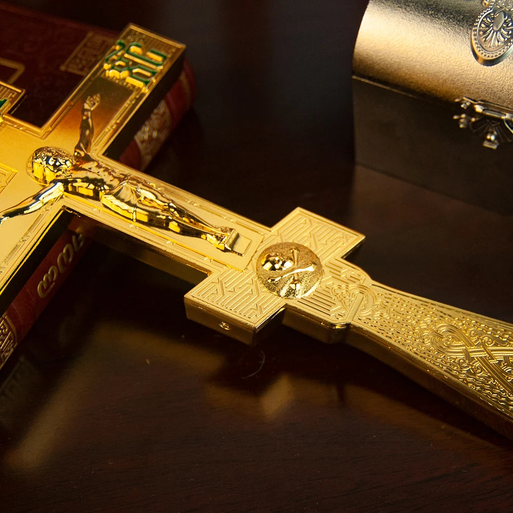 Orthodox Greek Cross Blessing Cross Articulos Religiosos Catolicos Church Decoration Cruz Pectoral