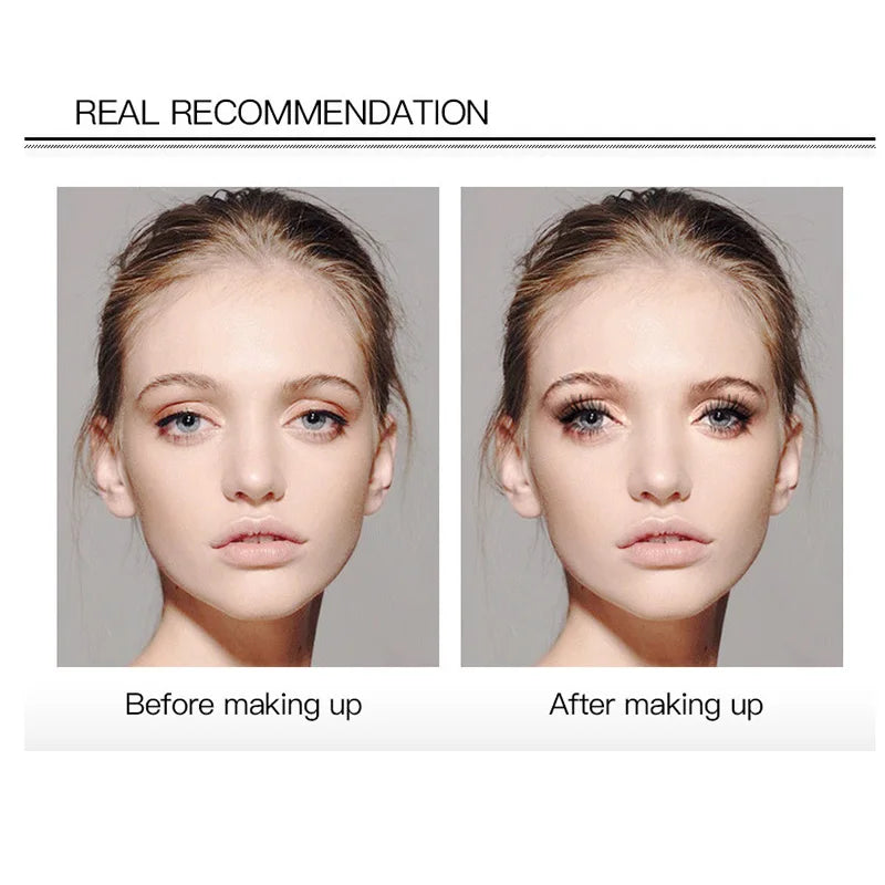 Black Curled Lashes Mascara Lengthens Eyelashes Extra Volume Long Lasting Waterproof Natural Quick Drying Lashes Female Makeup