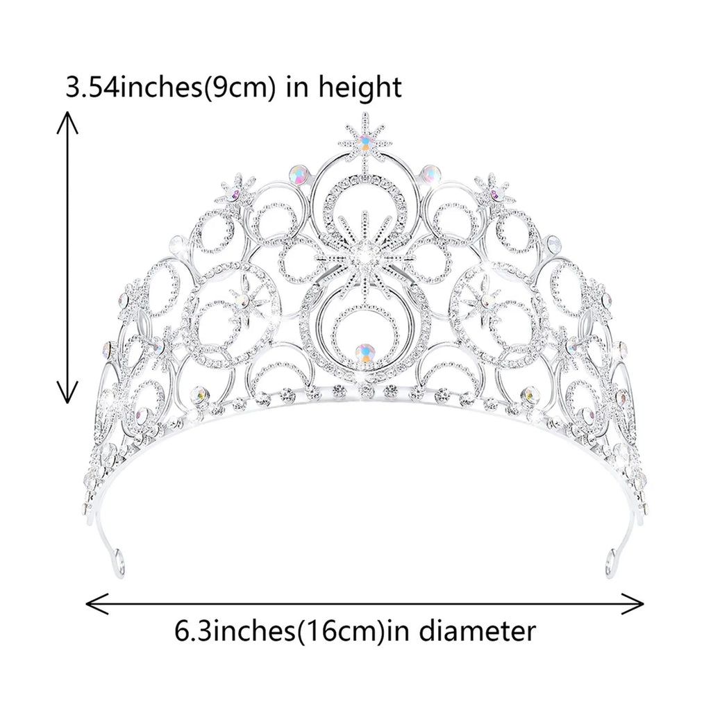 Elegant Bubble Crown For Beauty Pageant And Wedding Headdress High-End Hair Accessories And Jewelry For Special Occasions
