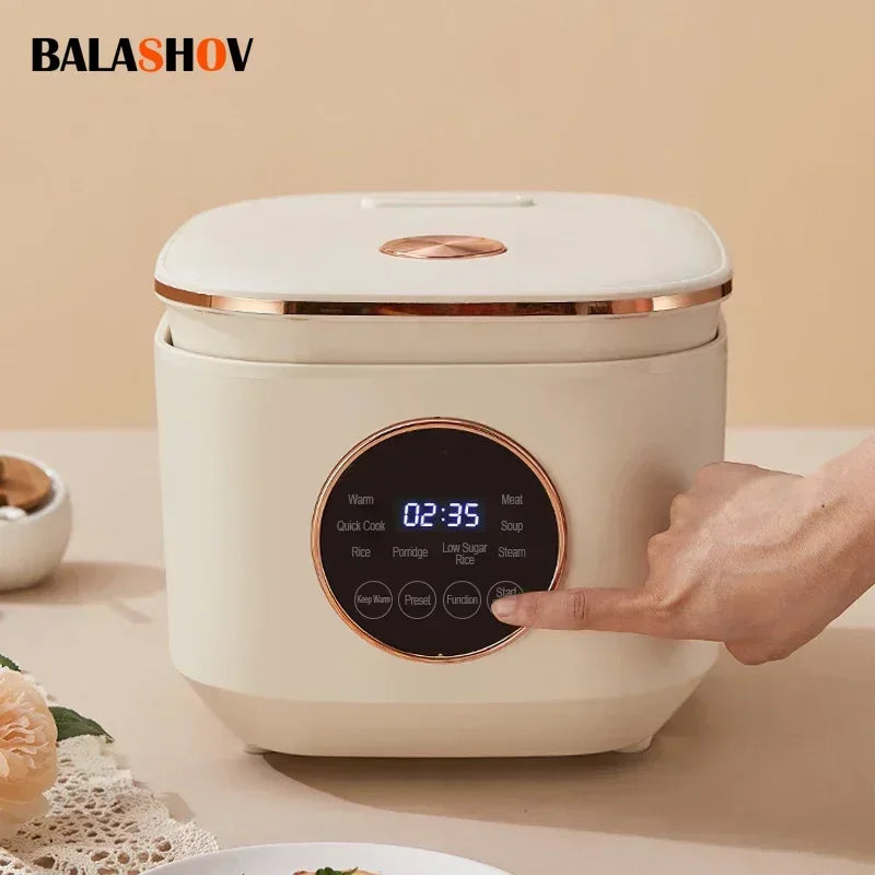 Smart Mini Rice Cooker 5L Multifunction Cooker 2-3 People Portable Electric Cooker Nonstick Pot for Kitchen Home cooking Machine