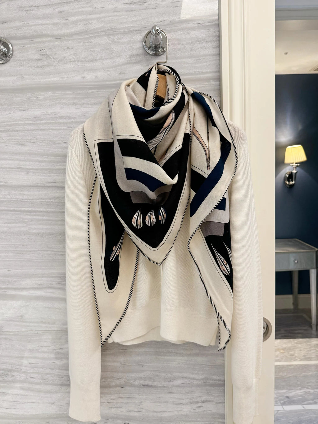 Triangular Shawl Winter Warm Scarf Women Large Scarves Hems Rolled Shawls Mother Christmas Gift