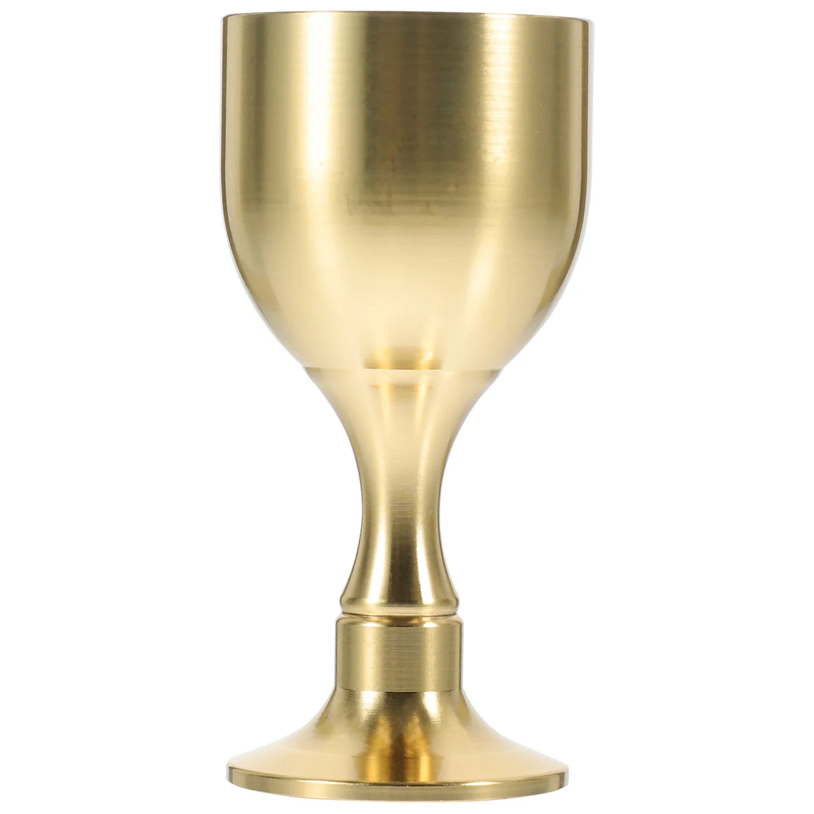 Goblet Holy Cup Delicate Buddhism Metal Footed Wine Brass Desktop Offering Decorations