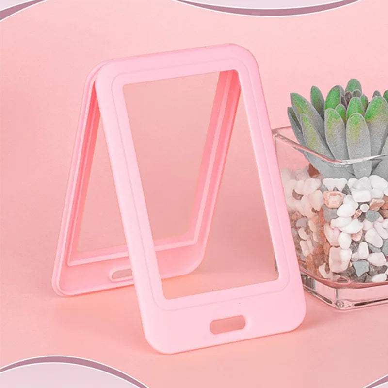 1 PCS Transparent Work Card Badge Holder Office Staff Employees ID Card Clear Pass Name Work Card Cover Case Sleeve with Lanyard