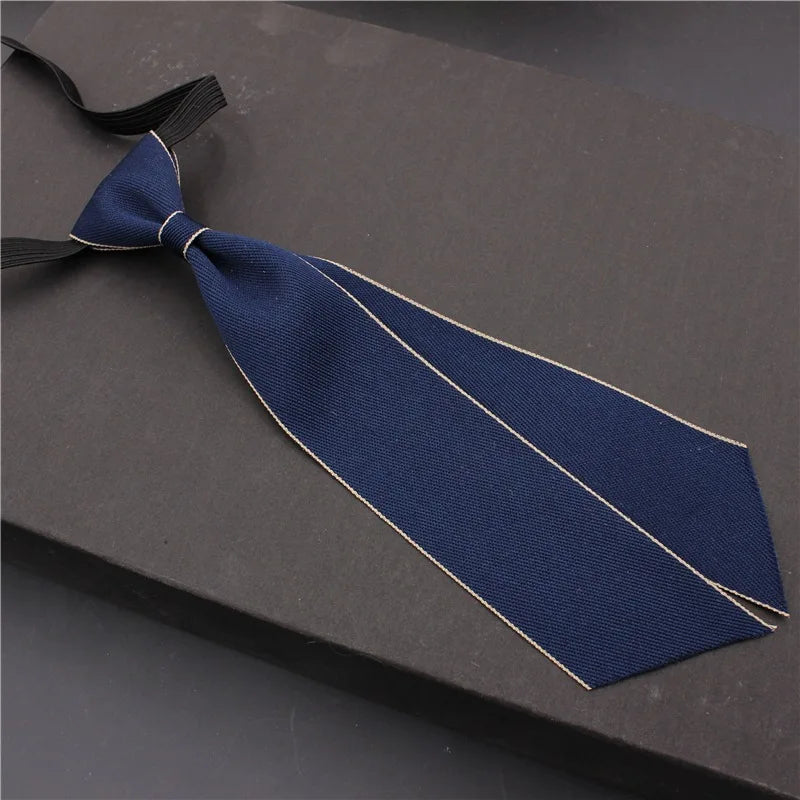 Simple Slim Neck Tie Bowtie Men's Women's Business Dress College Style Shirt Bow Collar Flower for Womens Children Accessories