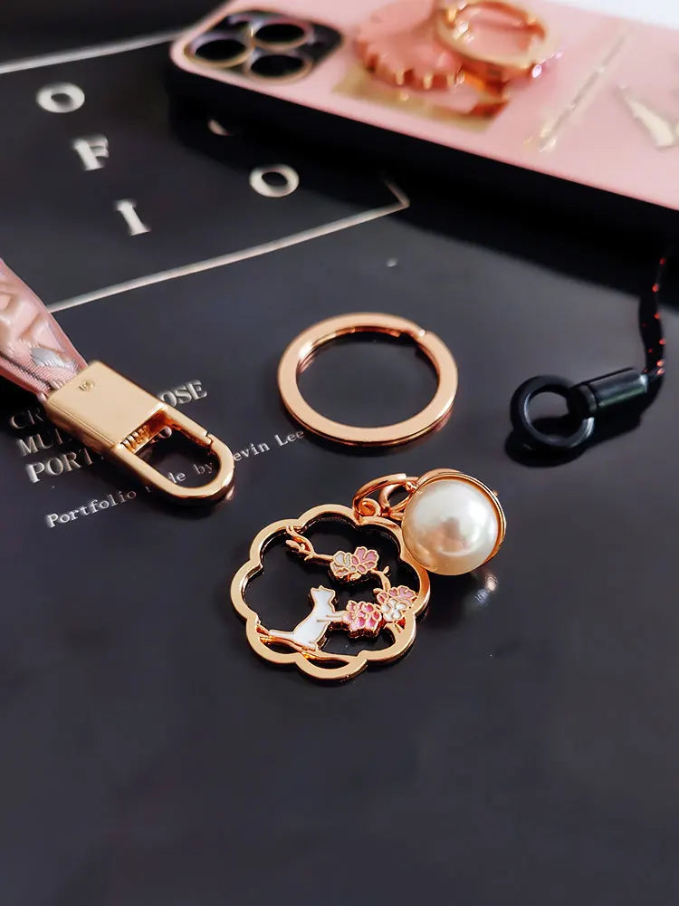 Cell Phone Lanyard Retro Neck Lanyard Strap Mobile Phone Anti-lost Rope Detachable Pendant Compatible Key Chain Work Card U Disk