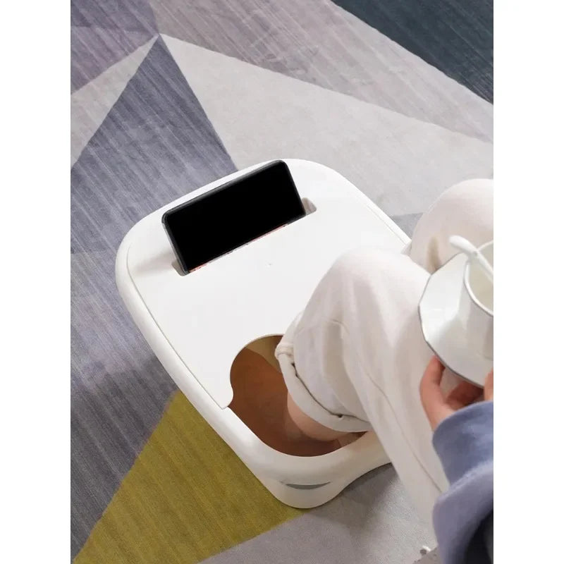 Foldable Footbath Massage Bucket Soaking Bucket Folding Basin Spa Foot Bath Bucket Household Bath Pedicure Dorm Room Essentials