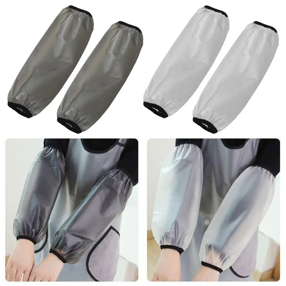 Waterproof Sleeves Long Oversized Solid Color Anti-oil Clean To Protective Multipurpose Easy Sleeves Work Sleeves L5D2