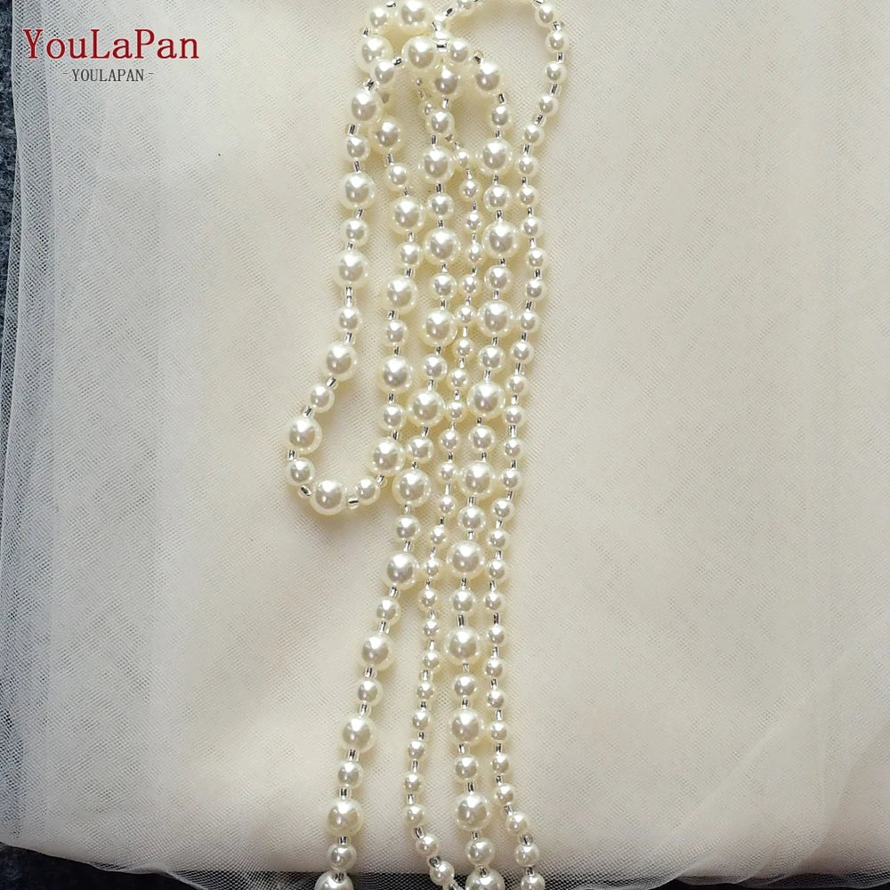 YouLaPan G33 Wedding Cape Bridal Shaw Plain Bridal Shawl Simple Church  Wedding Tail Long Soft Yarn Cloak DIY Shrug