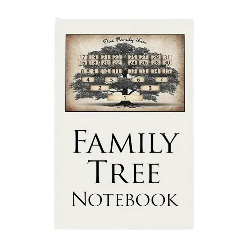 Family Tree Notebook Memories of Ancestors Record Book Smooth Writing Tree Print Chart Meaning Family Gift Genealogy Journal