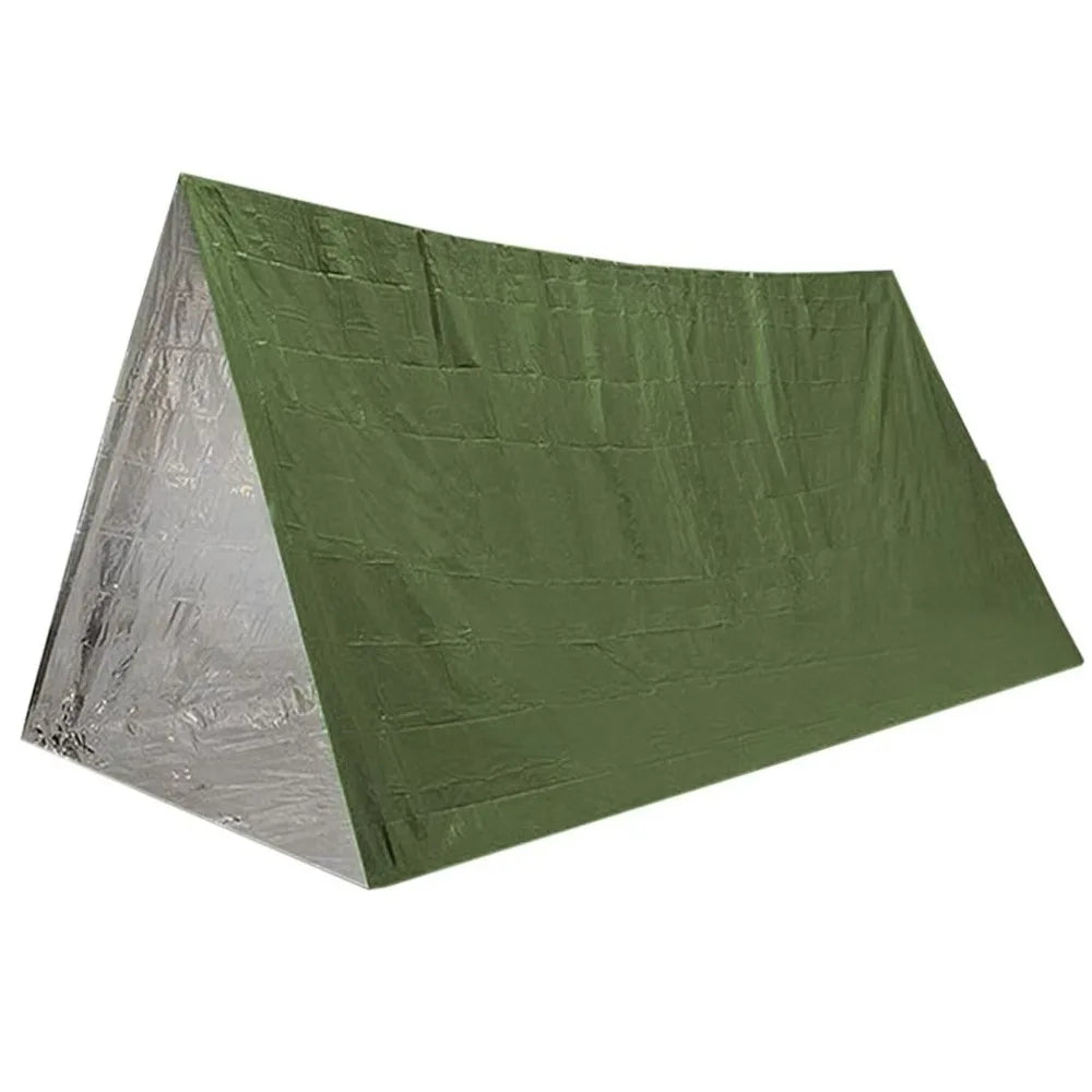 2 Person Emergency Tent Waterproof Sleeping Bag Earthquake Shelter Survival Tent Moisture-Resistant Thermal Blanket Camping