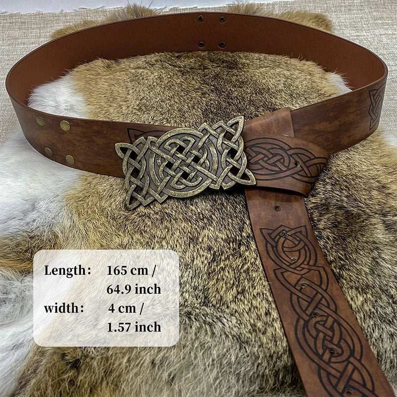 Medieval Ring Belt human Larp Nordic Celtic Norseman Waistband Valhalla Warrior Knights Girdle Ancient Accessories Available
