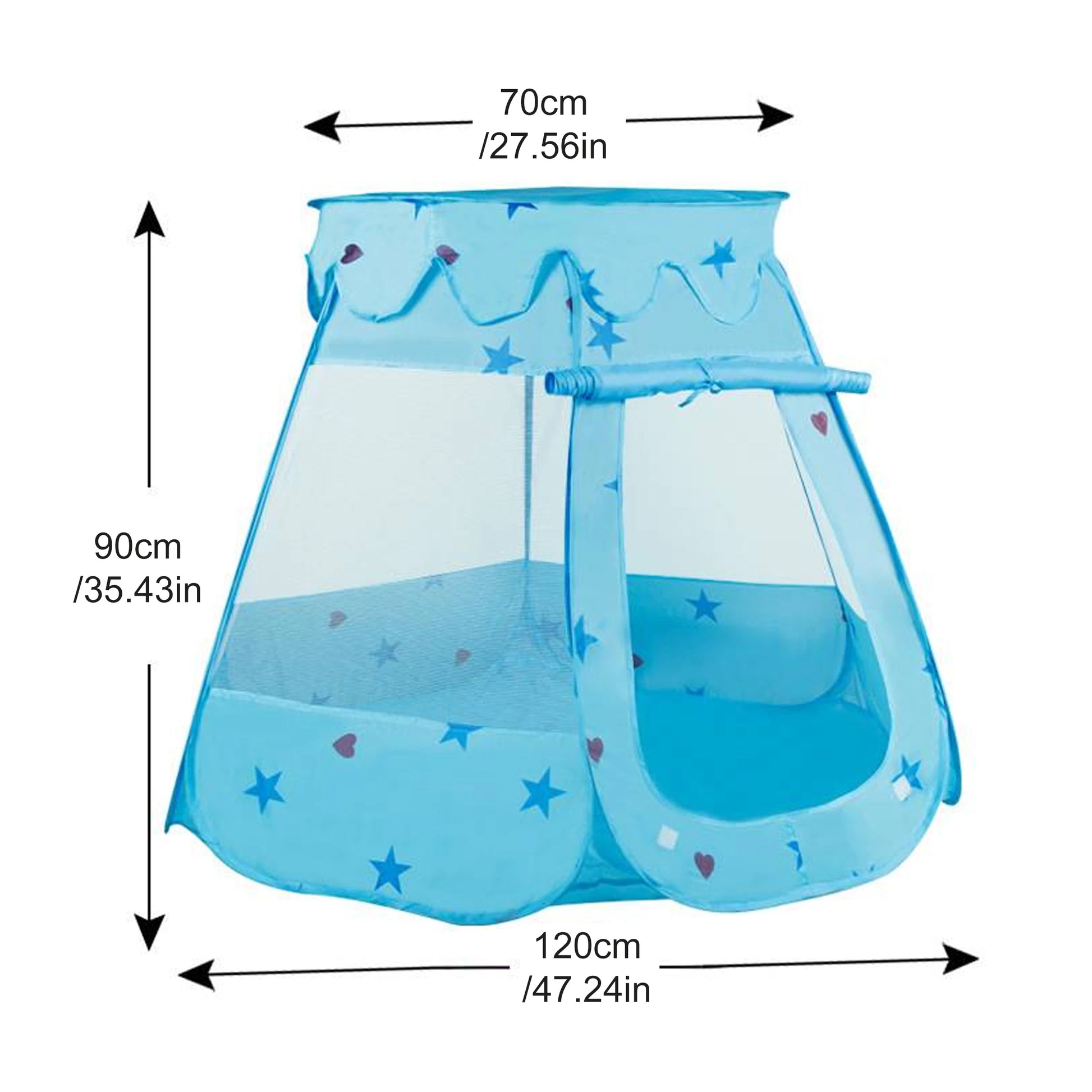 Children Tent Indoor Outdoor Camping Toys Children's Room Decoration Easy to Install Simple Storage Portable Folding Tent