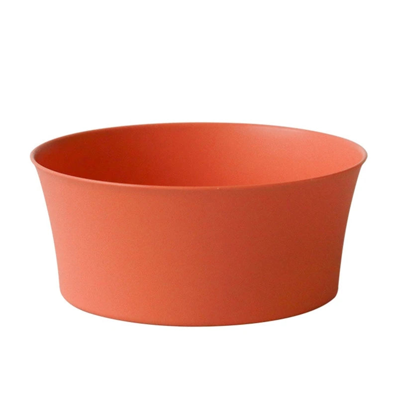 Gardening Supplies Imitation Terracotta Pot/Tray for Plants Flower Bonsai Cactus Round Plant Pot/Tray with Drainage Hole B03E