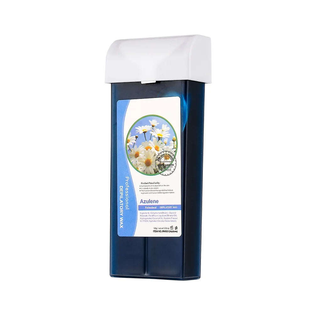 100g Hair Removal Wax Cartridge Honey Hot Depilatory Transparent Wax Cream Natural Body Hair Remover Heating Roller Wax