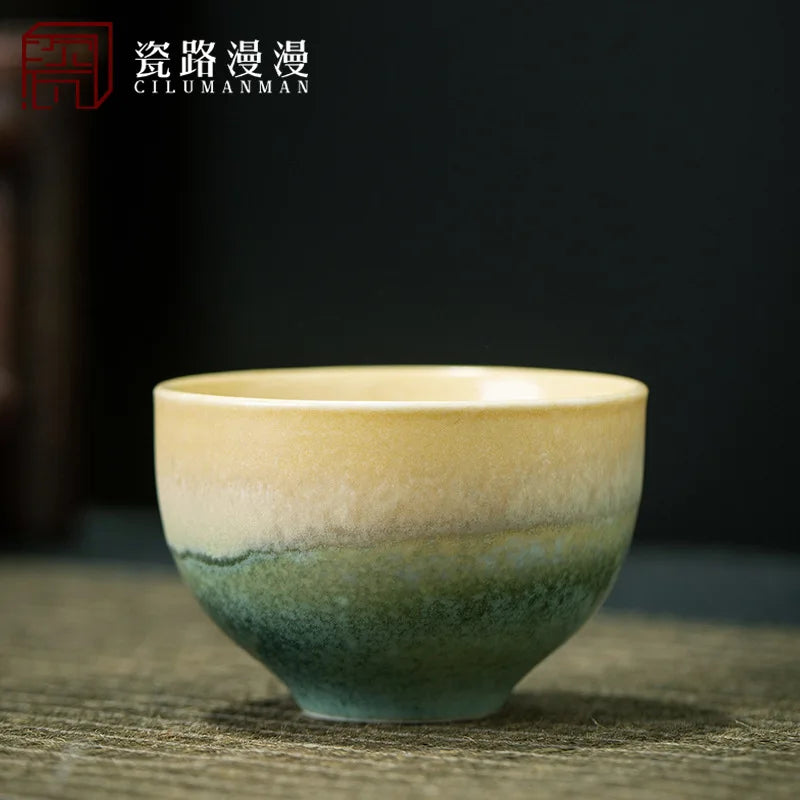Clear Water Firewood Dragon Egg Teapot Kung Fu Tea Set Ball Hole Filter Teapot Household Ceramics Teapot Teacup Tea Infuser
