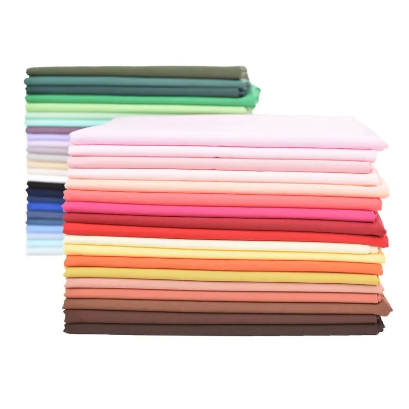 Soft Lined Cloth Fabric for Dresses and Kids' Shirts Cloth, Summer Cotton High-Count Thin 60s, 140x50cm