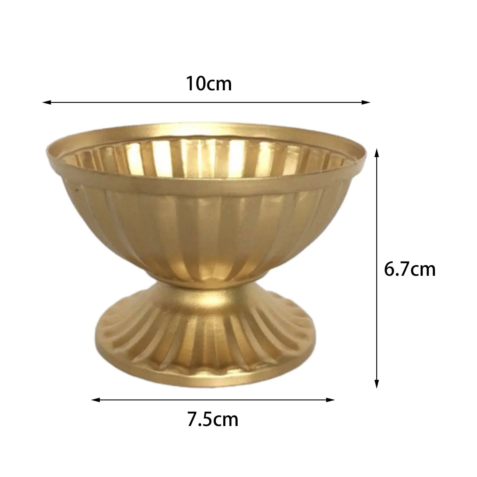 Decorative Vase Urn Planter Photography Props Traditional Flower Pot Small Flowerpot for Bedroom Indoor Wedding Dining Table