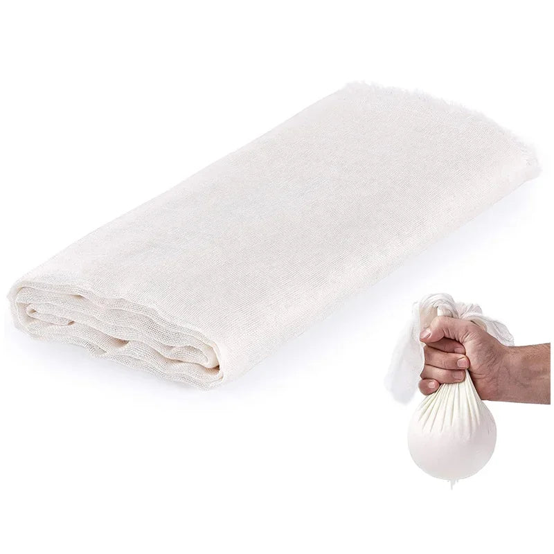 Cheese Cloths Hemmed Cheesecloth for Straining Reusable Cloth Strainer Muslin Cloth for Cooking Baking Juicing