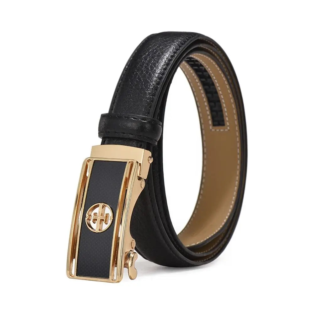 Women Belt Luxury Famous Designer Brand Real Genuine Leather Strap Automatic Buckle Belts Waistband