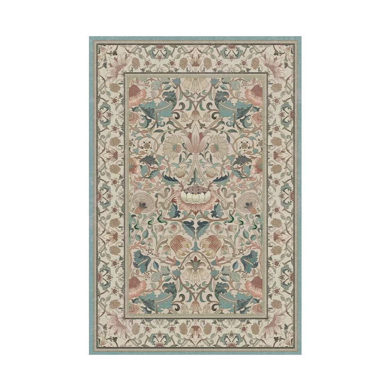 Vintage Persian Carpet Comfortable Luxury Living Room Decorative Carpets Ethnic Style Art Bedroom Rugs Soft Machine Washable Rug