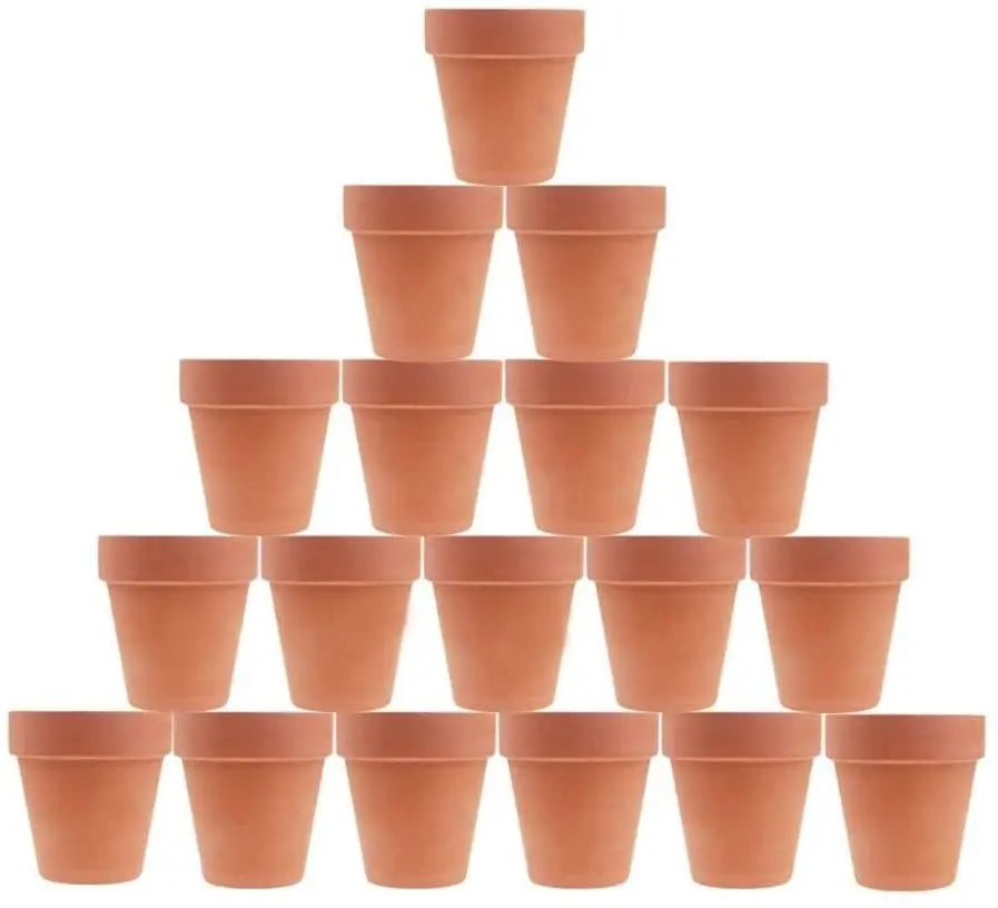36Pcs Terra Cotta  2'' Clay Pottery Planter Cactus Flower Pots Succulent Pot with Drainage Hole- Great for Plants,Crafts