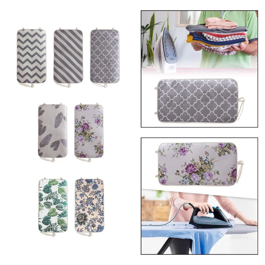 Hanging Ironing Board Foldable Door Steam Blanket Steamer Board for Clothes over The Door Steamer Pad for Dorm Travel Household