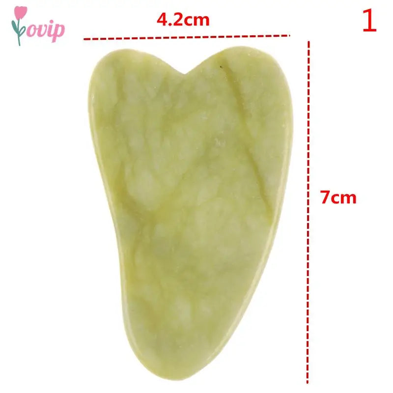 1 Pcs Portable Pratical Facial Massage Roller Natural Jade Anti Wrinkle Face Slimming Shaper Body Foot Relaxation Beauty Tool
