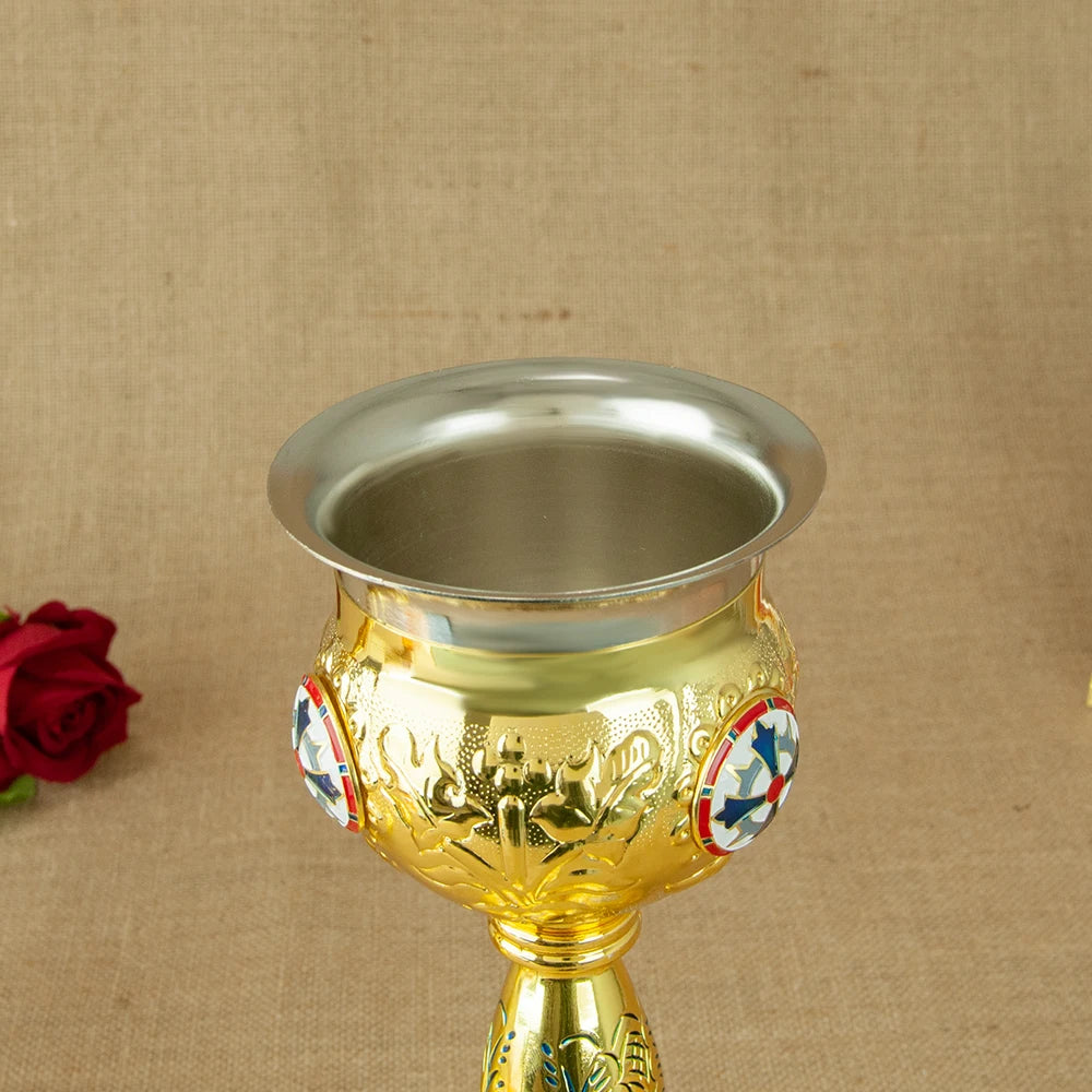Orthodox Church Beautiful Holy Grail Catholic Mass Cup Religion Holy Sacrament Jesus Cup Church Ritual Liturgy Christian Chalice
