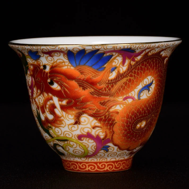 Ancient China Porcelain Vintage Aesthetic Cups Teeware Teware A Cup Of Tea Mugs Ceramic Accessories Handmade For Oolong Puer