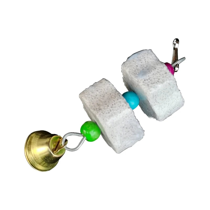 Pet Parrot Bird Natural Grass Chewing Hanging Cage Swing Climb Playing Pendant Au10 20 Dropship