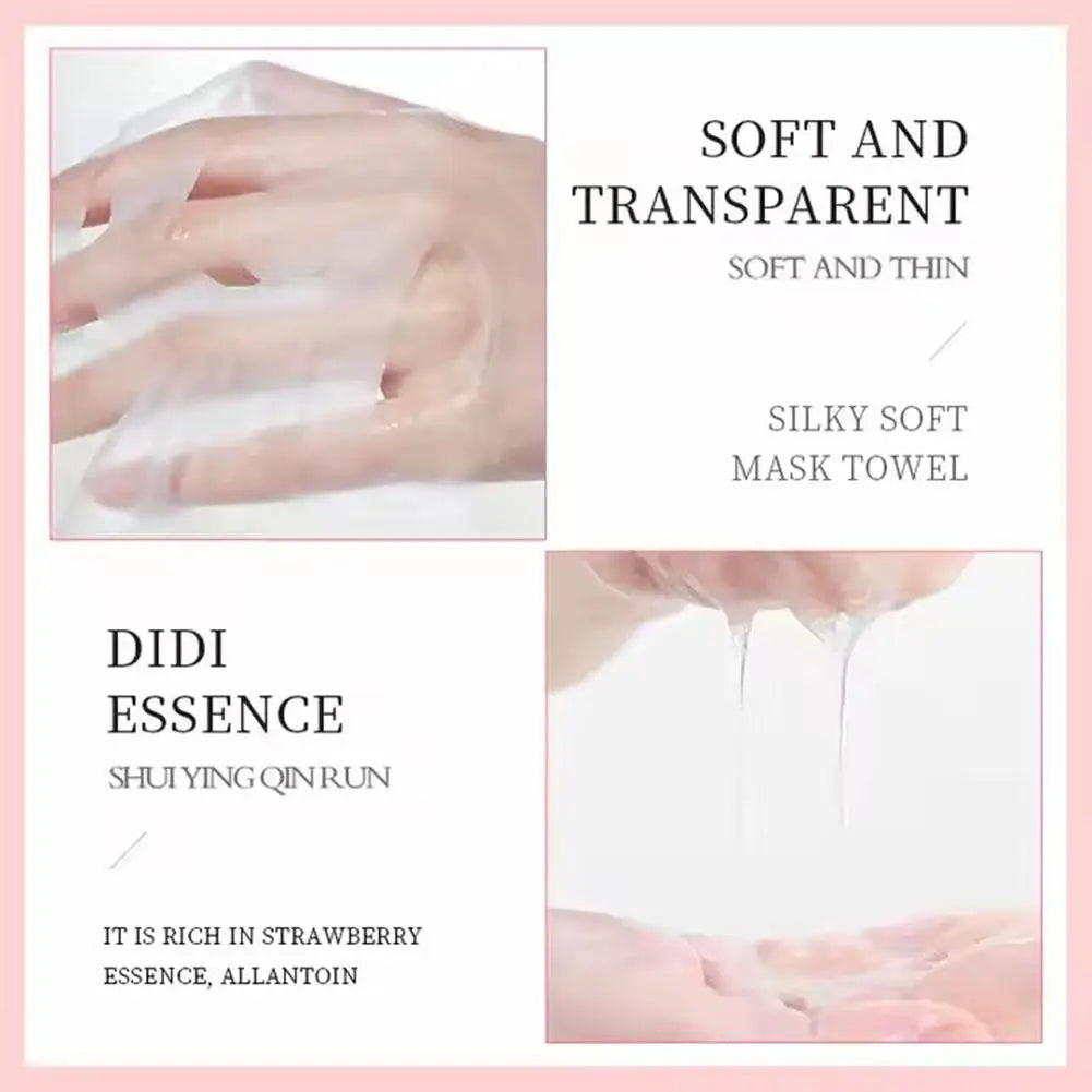 1PC Natural Plant Face Mask Beauty Skincare Masks Moisturizing Deeply Hydrating Facial Mask Face Care Cosmetics