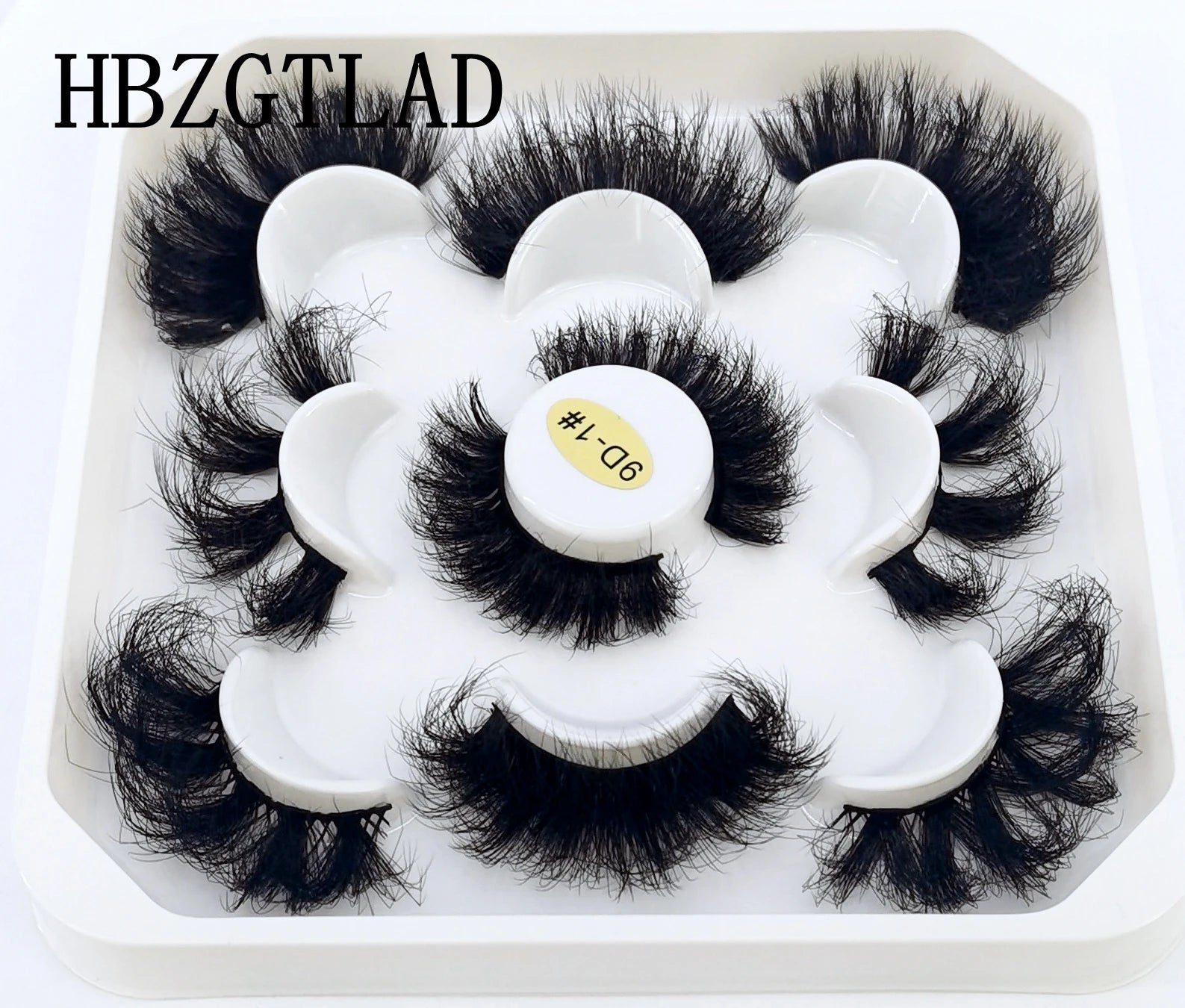 New 4-8 Pairs Mink Eyelashes 10-25mm Lashes Fluffy 3d Mink Lashes Makeup Dramatic Long Natural Eye Lashes Extension Maquillaje