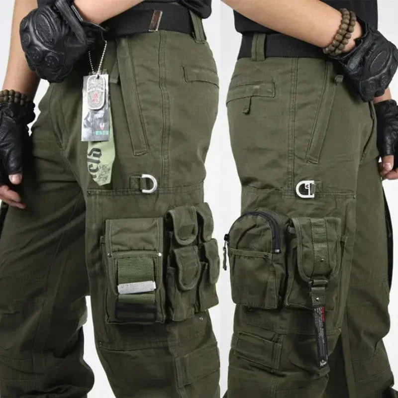 Men's Fashion Work Pants Outdoor Wear-resistant Mountaineering Trousers Work Clothes Street Fashion Cargo Pants Joggers
