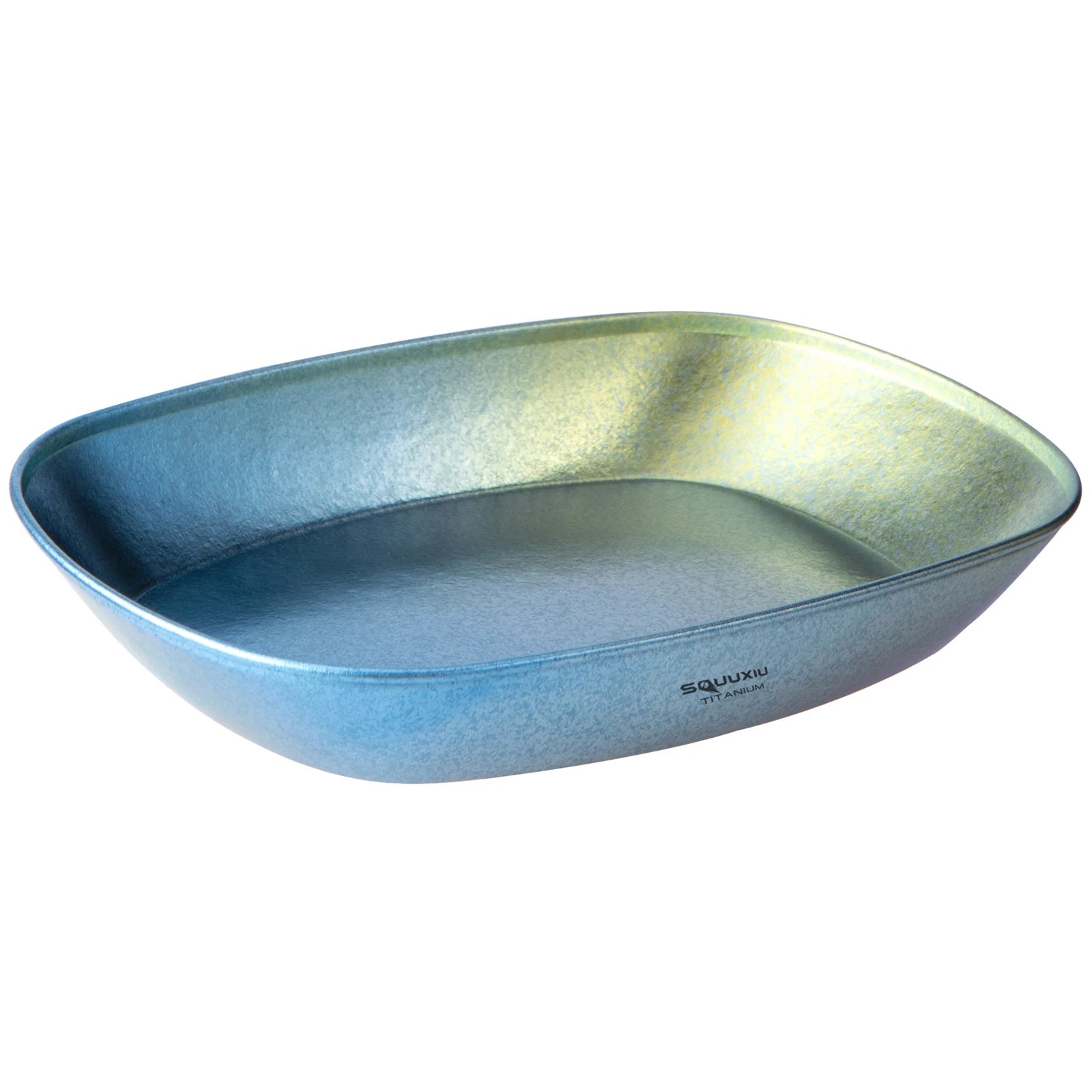 Titanium Plate Outdoor Camping Plate BBQ Fish Plate Ultra-Lightweight Stackable and Portable Health-Grade 106g Salad Plates