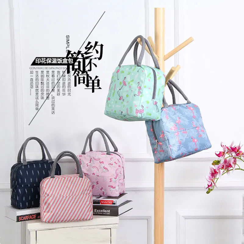Lunch Bag With Should Strap Handle Cooler Bag Women Portable Food Bag for Work Student Thermal Lunch Box Thermal Bag Fridge Bag